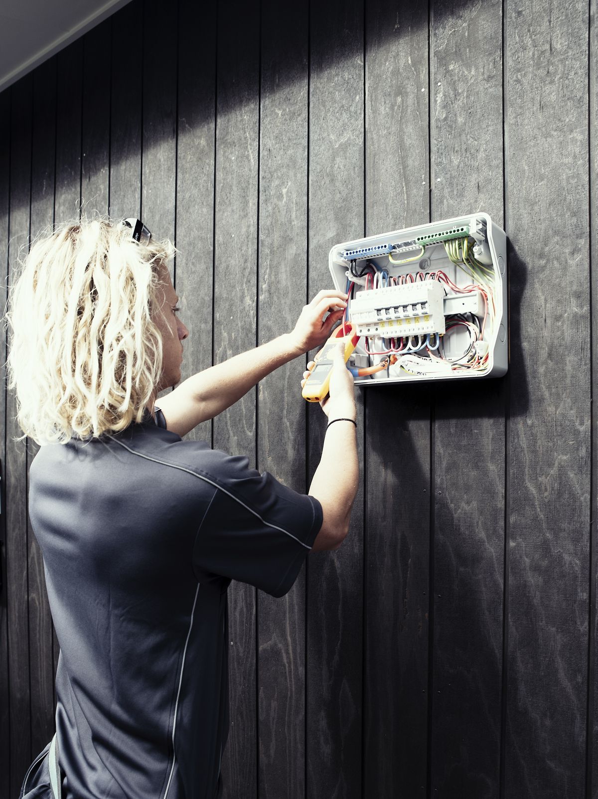 Solar inverter installed by Gregg Hume Electrical